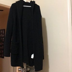 MEN’S HOODED CARDIGAN OPEN